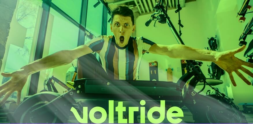 Voltride electric scooter showroom