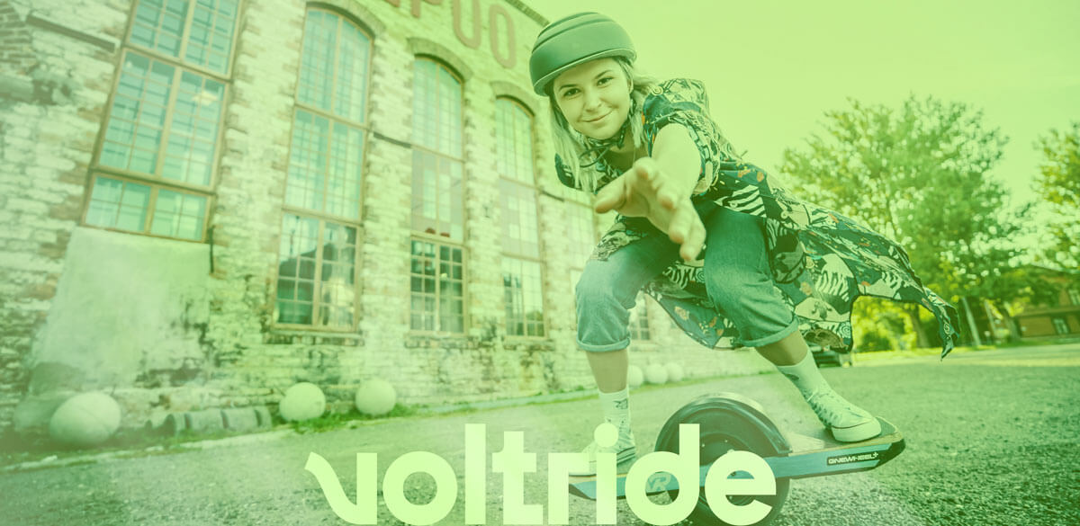Voltride sign up banner