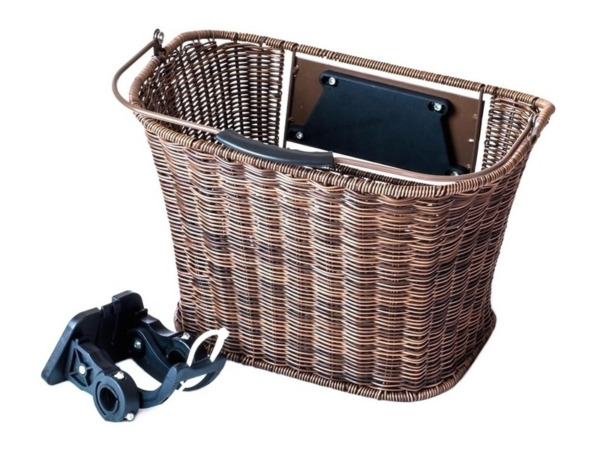 Braided front basket, with Clip-On attachment (2)