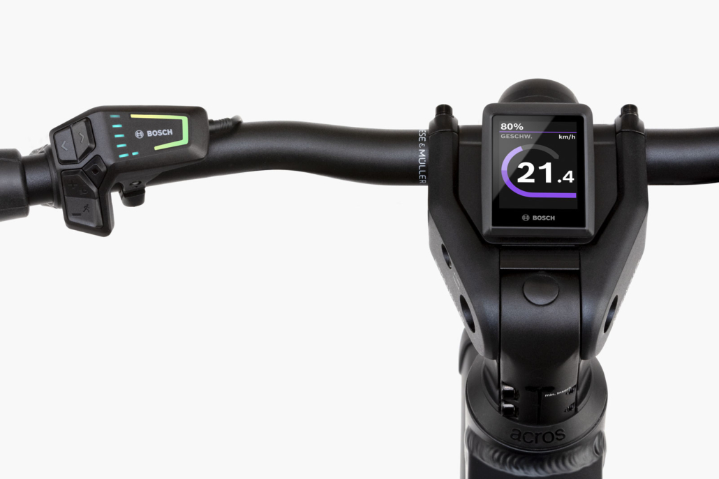 Electric bike Riese Müller Charger 4 GT Vario cockpit