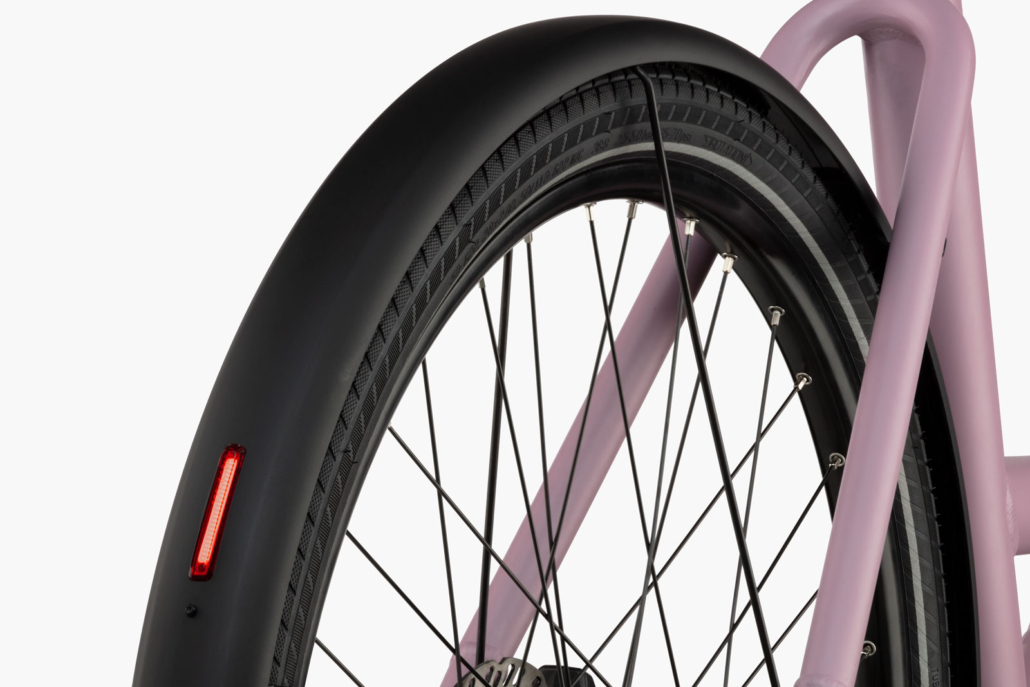 Electric bike Riese Müller Culture Mixte Silent rose 50 tires