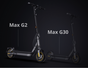 Electric scooter Segway Ninebot MAX G2 larger size