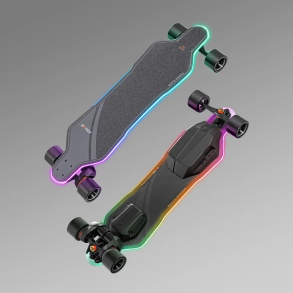 Electric skateboard Exway Flex 2 Pro RGB lighting