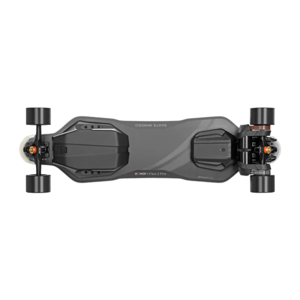 electric skateboard exway flex 2 pro back