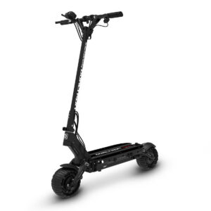 Electric scooter Dualtron Compact – high-performance urban scooter with dual motors and robust frame, side profile on white background