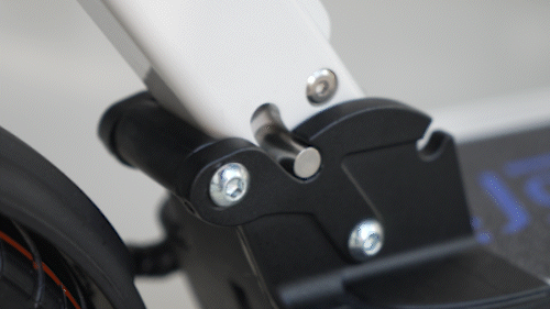 Gif of Electric scooter Gpad Joyride folding mechanism