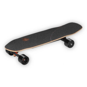 Image of Electric skateboard Exway Ripple from the left side.