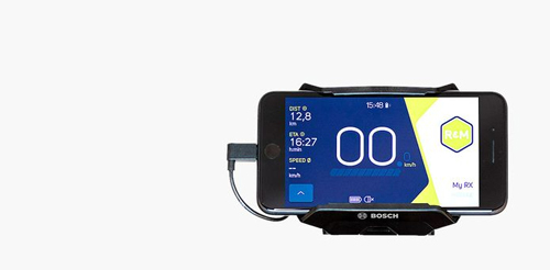 Frame bag attached to the Riese & Müller Cruiser Mixte Silent electric bike