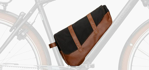 Rear rack of the Riese & Müller Cruiser Mixte Silent electric bike