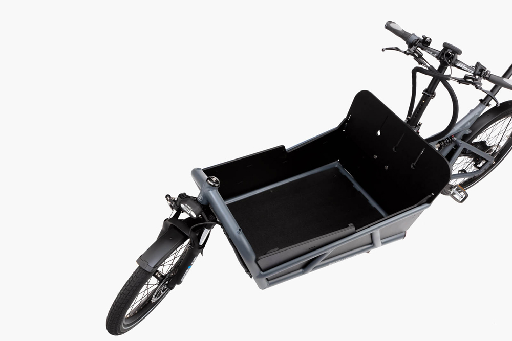 Front cargo box of Riese & Müller Load 75 Vario electric cargo bike