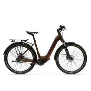 Elektrijalgratta Tunturi eHybrid 27.5 low-step DI2 külgvaade.