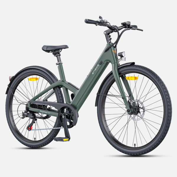 Electric bike Engwe Mapfour N1 Air ST green right side