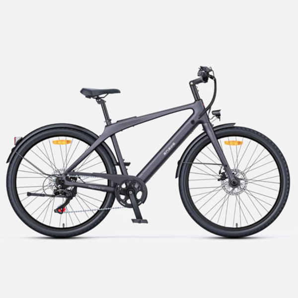 Right-side profile of Engwe N1 Air ST electric bike in gray with integrated battery and mid-step frame