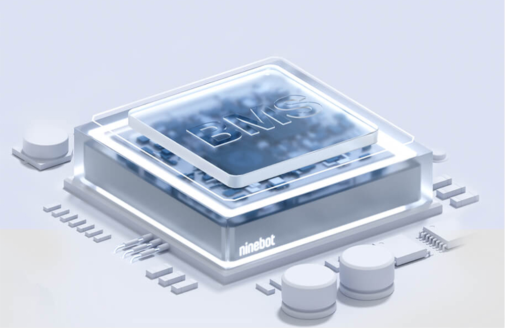 Illustrative image showing the BMS of the Segway-Ninebot E2 Pro E electric scooter.