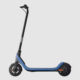 Left-side view of the electric scooter Segway C2 Lite with colorful accents and ergonomic handlebar design.