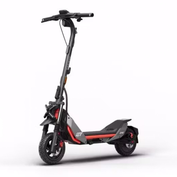Segway ZT3 Pro electric scooter angled front-left with thick tires and robust front suspension.