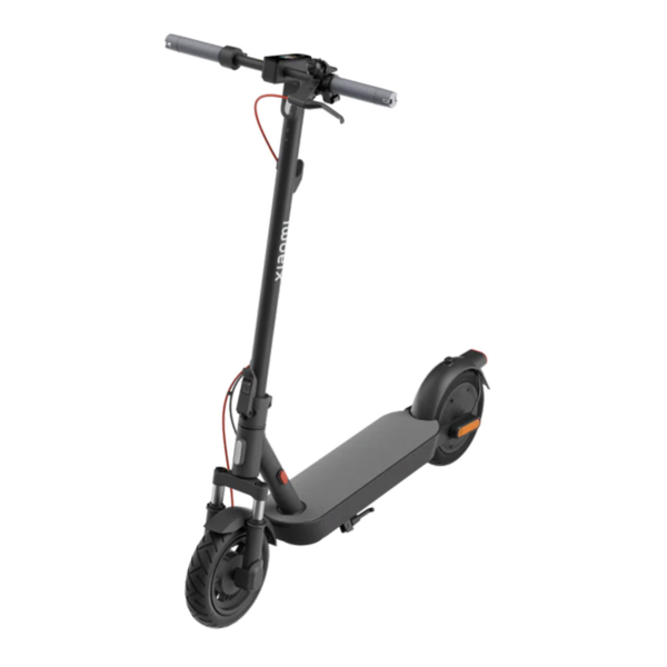 Electric scooter Xiaomi 5 - sleek modern design side view with black frame and red accents