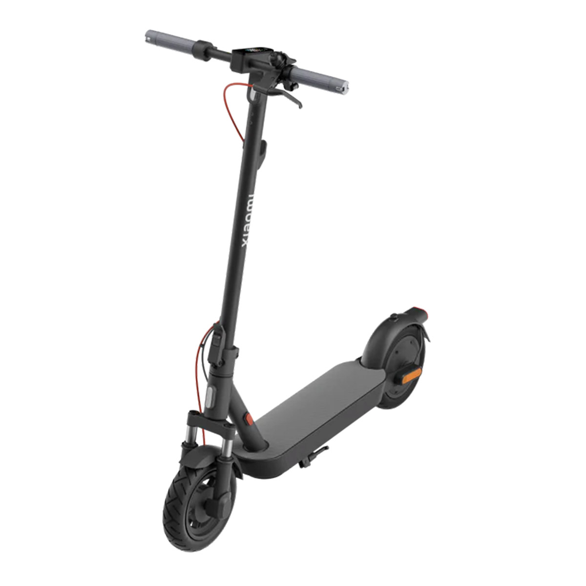 Electric scooter Xiaomi 5 - sleek modern design side view with black frame and red accents