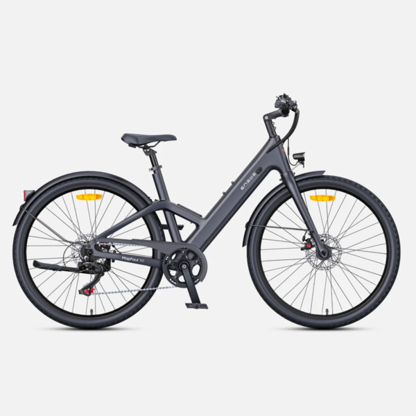 Electric bike Engwe Mapfour N1 Air ST grey side view