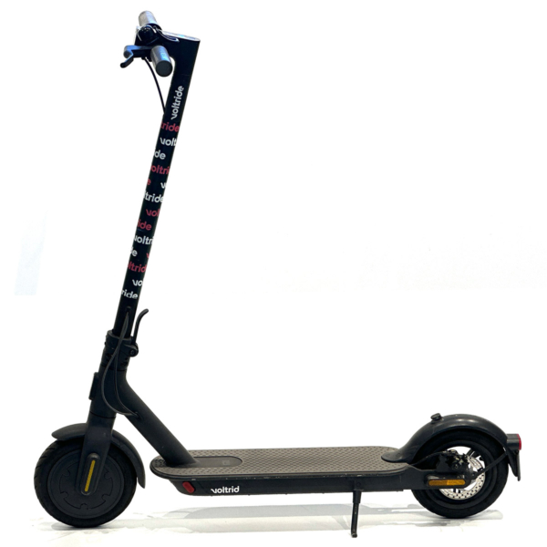 Electric scooter Xiaomi 1S black used air tires left side