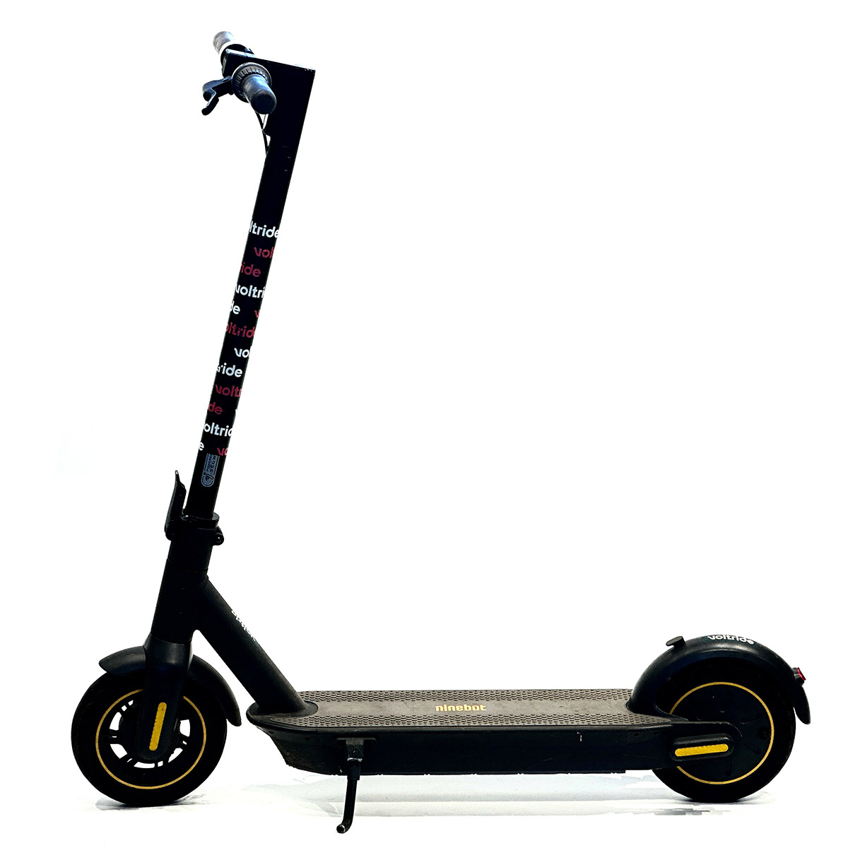 Segway Ninebot Max G30 black used tubeless tires left side