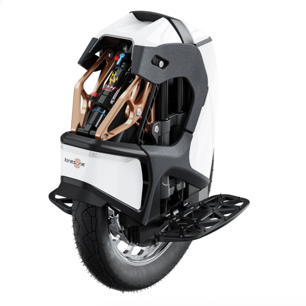 Kingsong KS-S18 Pro Plus valge parem pool tagant diagonaalis