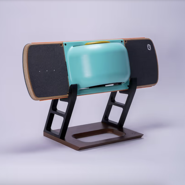 Onewheel side stand demonstartion