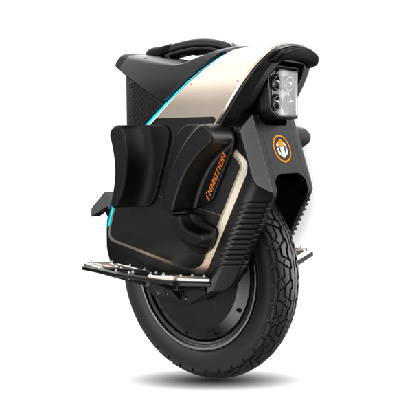 InMotion V12S elektrilise üksratta eest paremalt nurga alt vaade