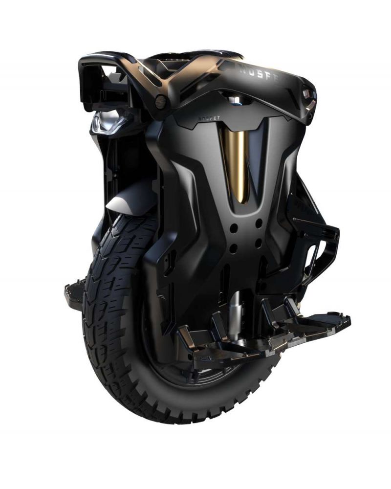 Edestä viistosti – Nosfet AERO 50S -yksipyörä.