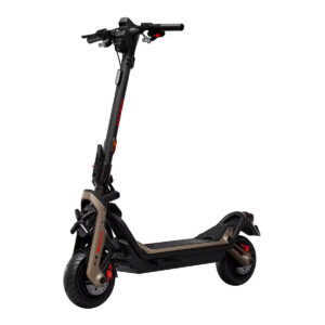 Front side angled view of the Segway Ninebot GT3 Pro scooter.