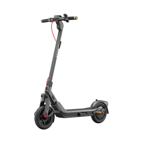 Side angled view of the Segway Ninebot E3 Pro E scooter.