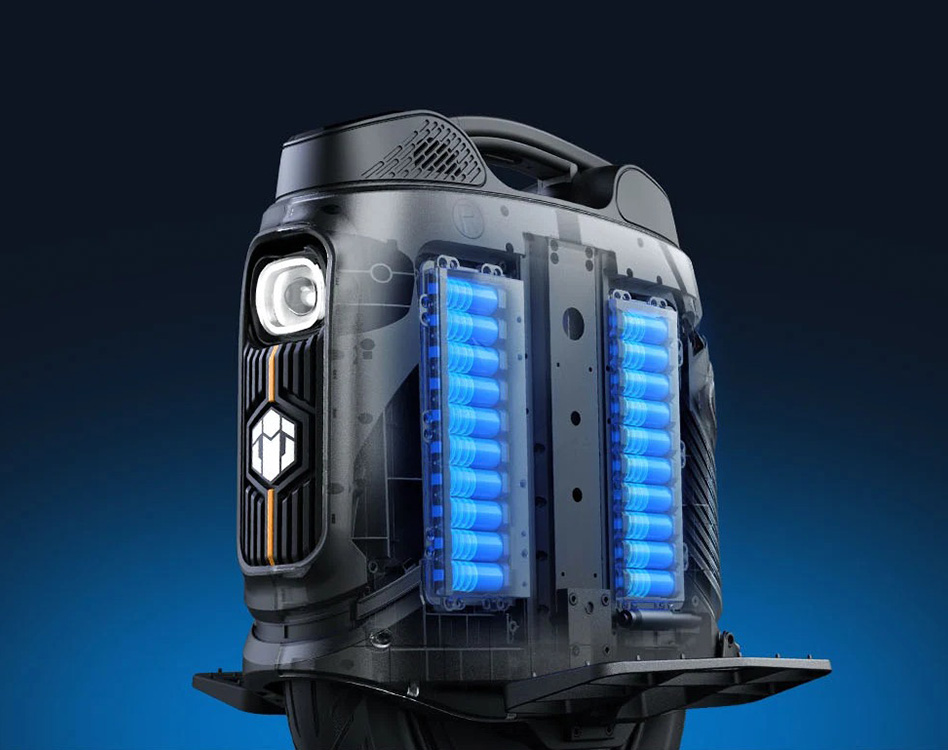 Illustrative image of the Inmotion V9 electric unicycle's raptor controller