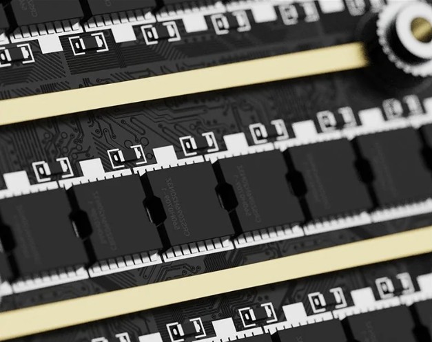 Close-up image of the Kingsong F22 Pro electric unicycle's mosfets.