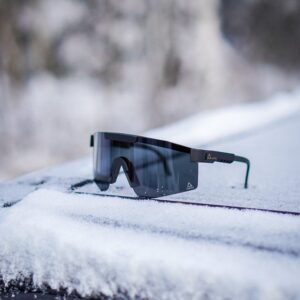 AMOQ Comet sunglasses Black/Bronze Smoke