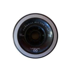Lazyrolling Wheels 97 mm 78A musta