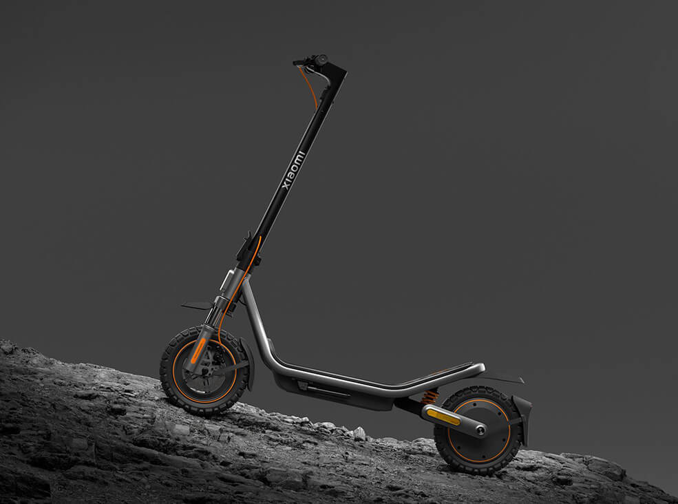 Illustrative image of the Xiaomi Scooter 6 Pro electric scooter's climbing ability.